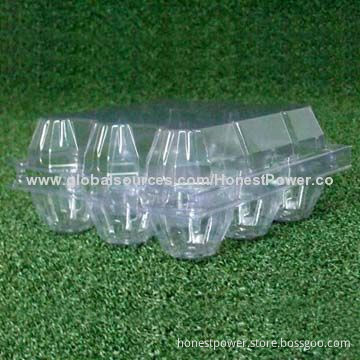 Egg Tray, Made of PVC, Customized Sizes and Shapes are Welcome